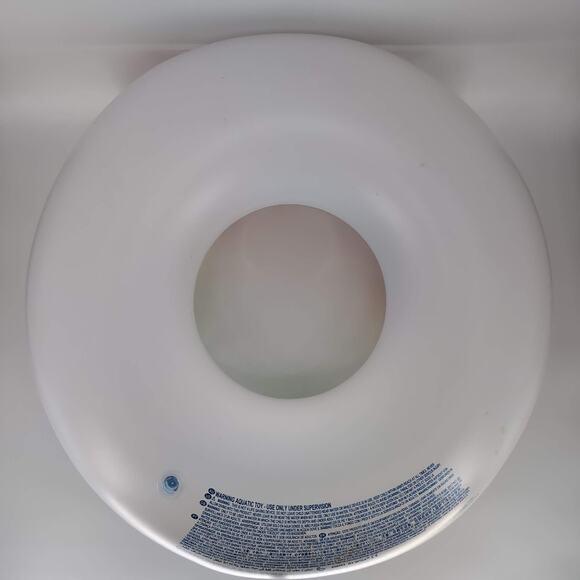 Intex 38" Multicolor Hawaiian Vibes Big Inflatable Swim Tube Pool Ring Float GUC - Picture 6 of 13